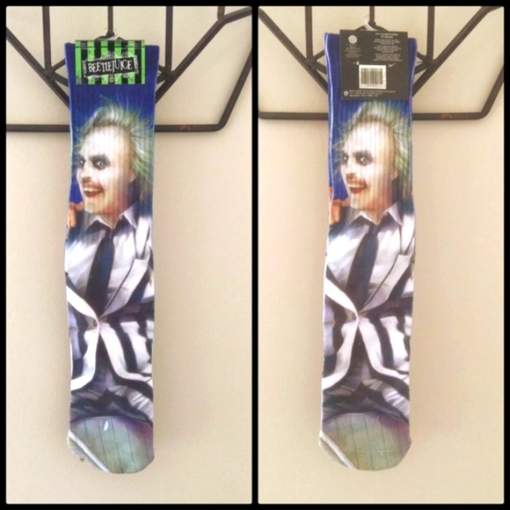 Beetlejuice Socks